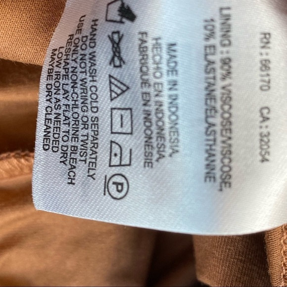 Free People Sz Medium Brown Crochet Knit Jumper OB1260345 - Picture 8 of 11